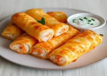 cigares-croustillants-aux-crevettes-et-a-lail