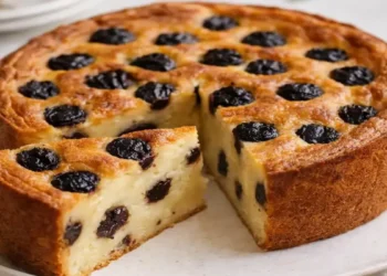 gateau-moelleux-aux-oeufs-lait-et-pepites-de-chocolat-style-clafoutis-au-four
