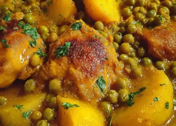 poulet-aux-pommes-de-terre-et-petits-pois-savoureux