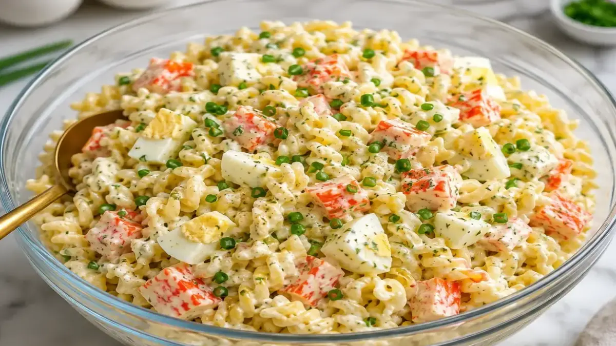 salade-de-pates-au-surimi-oeufs-et-sauce-cremeuse